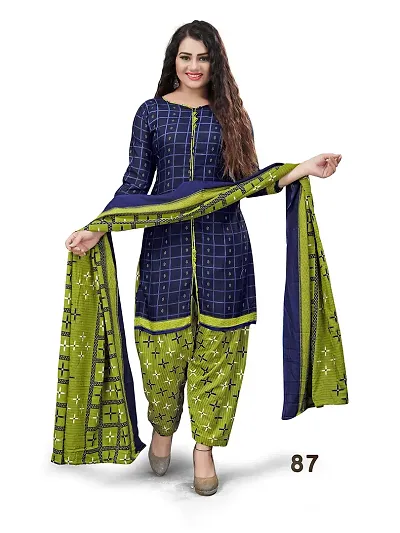 V3 FASHION STUDIO Pure Cotton Printed Salwar Suit unstitched Material you can stitched this suit piece to (xs to xxxl)