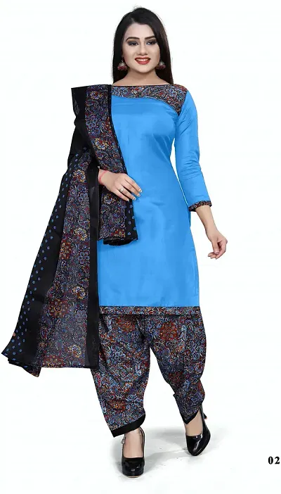 Beautiful Pure Dress Material with Dupatta For Women