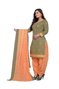 V3 FASHION STUDIO Pure Cotton ethnic motif Printed Salwar Suit unstitched Material for women?s you can stitch this piece (xs to xxxl) (pink::beige)-thumb2
