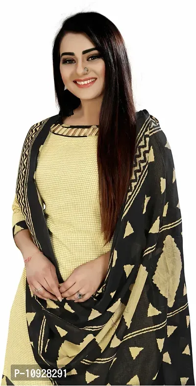 Beautiful Pure Cotton Printed Dress Material with Dupatta For Women-thumb4