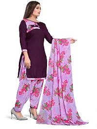 V3 FASHION STUDIO presents Unstitched Pure Cotton Salwar Suit Material Printed you can stitch this suit piece (xs to xxxl) (purple)-thumb1