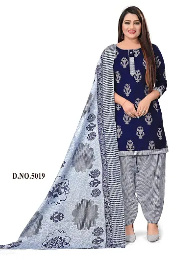 V3 FASHION STUDIO Pure Cotton ethnic motif Printed Salwar Suit unstitched Material for women?s you can stitch this piece (xs to xxxl)