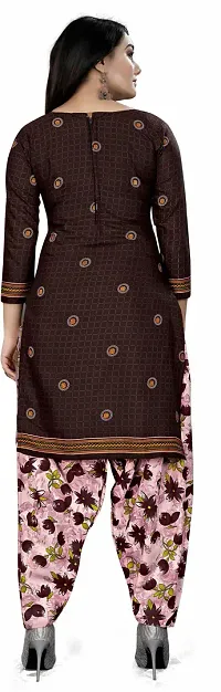 Beautiful Pure Cotton Printed Dress Material with Dupatta For Women-thumb1