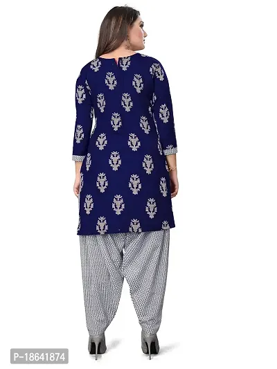 V3 FASHION STUDIO Pure Cotton ethnic motif Printed Salwar Suit unstitched Material for women?s you can stitch this piece (xs to xxxl) (BBlue)-thumb4
