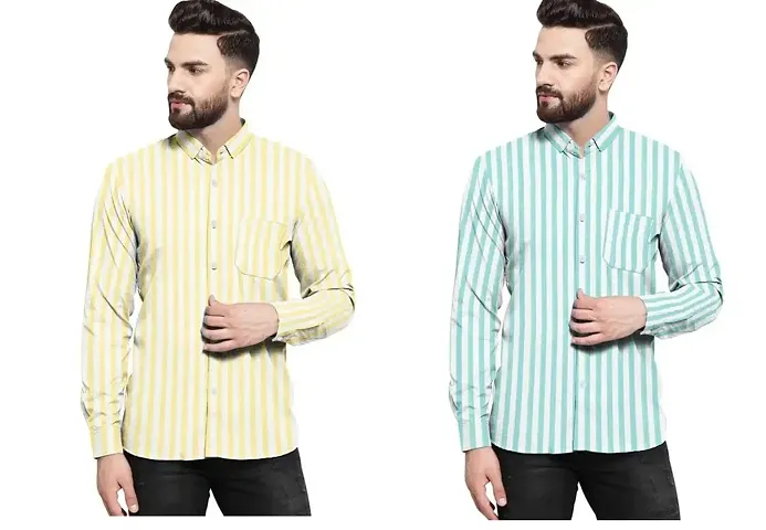 Comfortable Cotton Long Sleeves Casual Shirt 