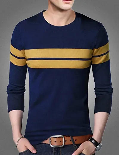 Hot Selling Cotton Blend Tees For Men 