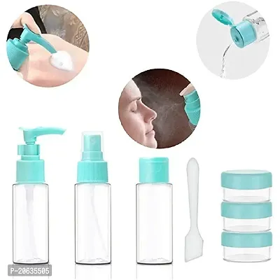 Aryamurti Plastic Portable Travel Cosmetics Bottles Plastic Pressing Spray Bottle for Makeup, Cosmetic, Toiletries Liquid Containers Bottles-thumb4