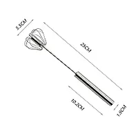 Stainless Steel Egg Beater Scrambler-thumb3