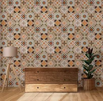 Brown Floral Self-Adhesive Wallpaper, 60 X 200 Cm-thumb3