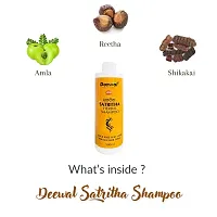 Deewal Khadi Herbal Satritha Herbal Shampoo for men women-thumb3