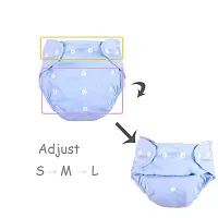 Trendy Cloth Reusable Washable Baby Diapers Nappies Pocket Style Adjustable Durable Combo Pack of -7, Multicolor-thumb4