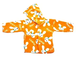 Newborn Baby Boys And Baby Girls Winter Wear Hoodie Jacket pajama Pant Combo Pack Of - 3-thumb1