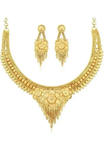 Traditional Gold Plated Alloy Jewellery Sets