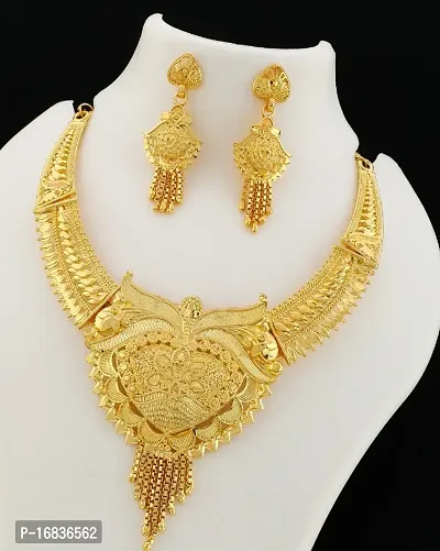 New Tready Golden jewellery  set