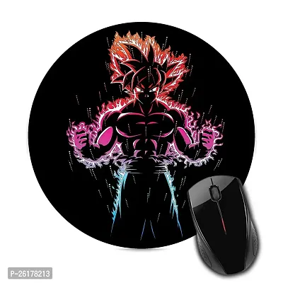 AG BRAND Gaming Theme Anti Slip Rubber Base Round Mouse Pad Desktops Computer PC and Laptop for Office and Home, Size 8x8 inches MP-281-thumb0