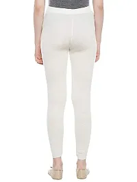 Winter Woolen Ankle Length Legging for Women  Girls ( Pack 1, White)-thumb1