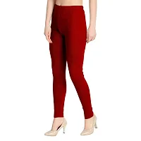 Winter Woolen Ankle Length Legging for Women  Girls ( Pack 1, Maroon)-thumb2