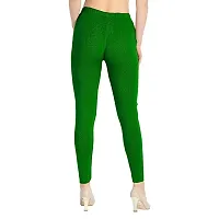 Winter Woolen Ankle Length Legging for Women  Girls ( Pack 1, Green)-thumb1