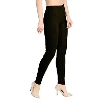 Winter Woolen Ankle Length Legging for Women  Girls ( Pack 1, Black)-thumb2