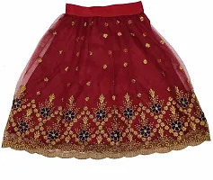 KRITIKA TEX Girl's New Readymade Net lehenga choli and Dupatta set(2-15Years)-thumb2