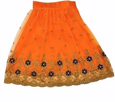 KRITIKA TEX Girl's New Readymade Net lehenga choli and Dupatta set(2-15Years)-thumb2