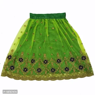 KRITIKA TEX Girl's New Readymade Net lehenga choli and Dupatta set(2-15Years)-thumb3