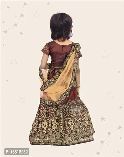 Kids Lehenga Choli Duptta set-thumb2