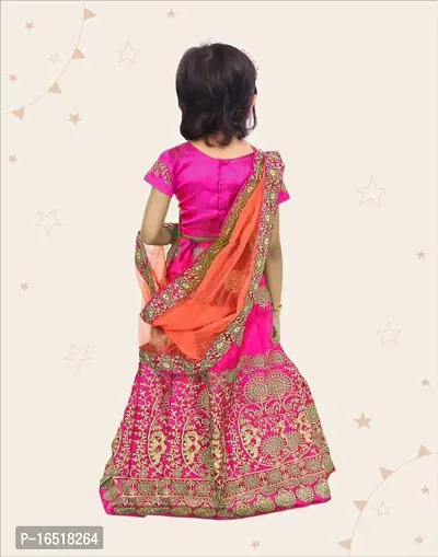 Kids Lehenga Choli Duptta set-thumb2