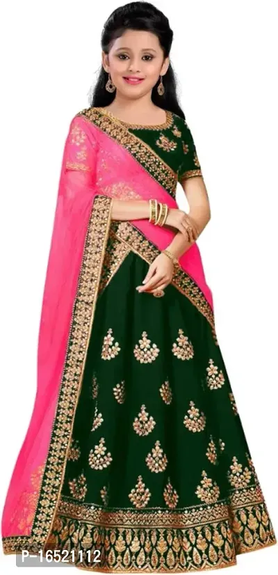 Kids Lehenga Choli Duptta set-thumb2