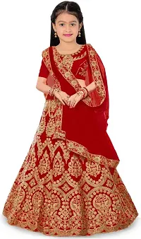 Kids Lehenga Choli Duptta set-thumb2