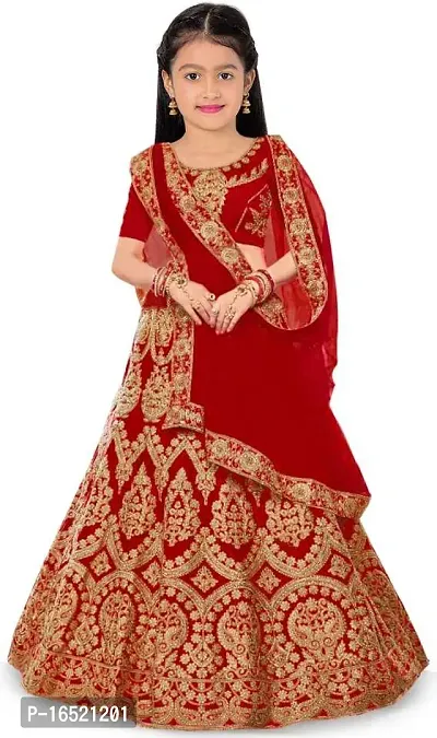 Kids Lehenga Choli Duptta set-thumb3