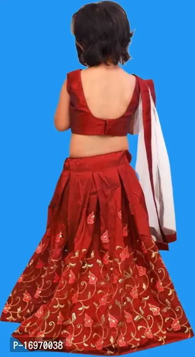 Kids Lehenga Choli Duptta set-thumb2