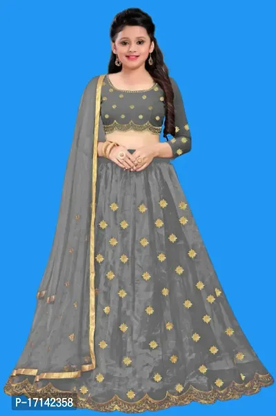 Kids Lehenga Choli Duptta set-thumb0