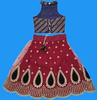 Kids Lehenga Choli Duptta set-thumb2