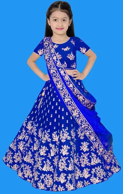 Fashionable Satin Lehenga Cholis 