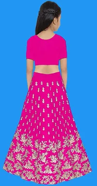 Kids Lehenga Choli Duptta set-thumb1