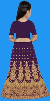 Kids Lehenga Choli Duptta set-thumb1