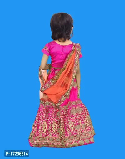 Kids Lehenga Choli Duptta set-thumb2