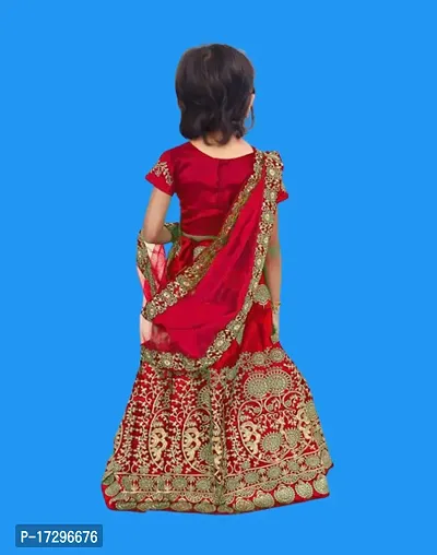 Kids Lehenga Choli Duptta set-thumb2