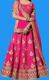 Kids Lehenga Choli Duptta set-thumb1