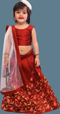 Kids Lehenga Choli Duptta set-thumb1