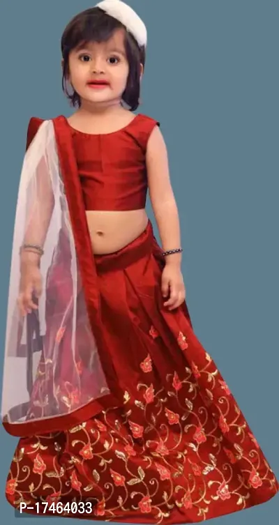 Kids Lehenga Choli Duptta set-thumb2