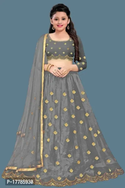 Kids Lehenga Choli Duptta set-thumb3