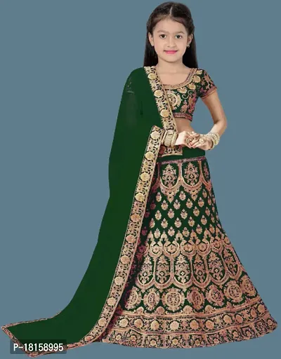 Kids Lehenga Choli Duptta set-thumb3