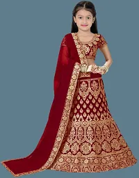 Kids Lehenga Choli Duptta set-thumb2