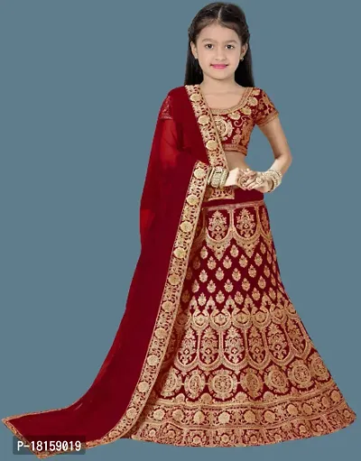 Kids Lehenga Choli Duptta set-thumb3