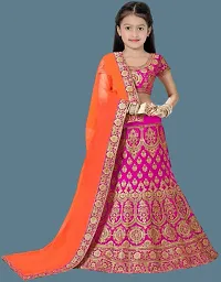 Kids Lehenga Choli Duptta set-thumb2