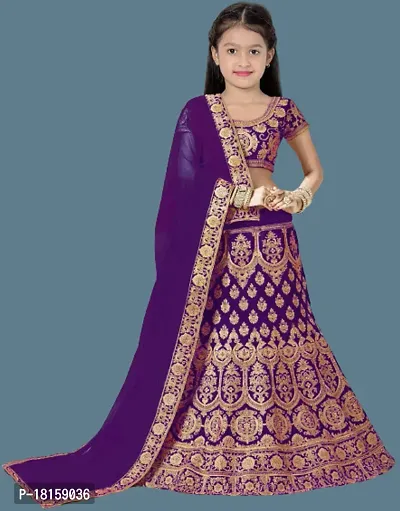 Kids Lehenga Choli Duptta set-thumb3