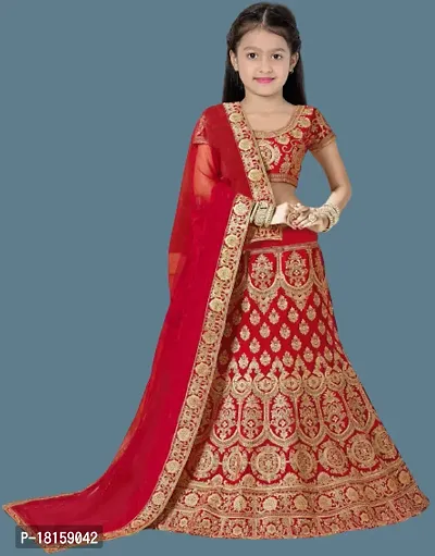 Kids Lehenga Choli Duptta set-thumb3