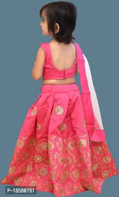 Kids Lehenga Choli Duptta set-thumb2